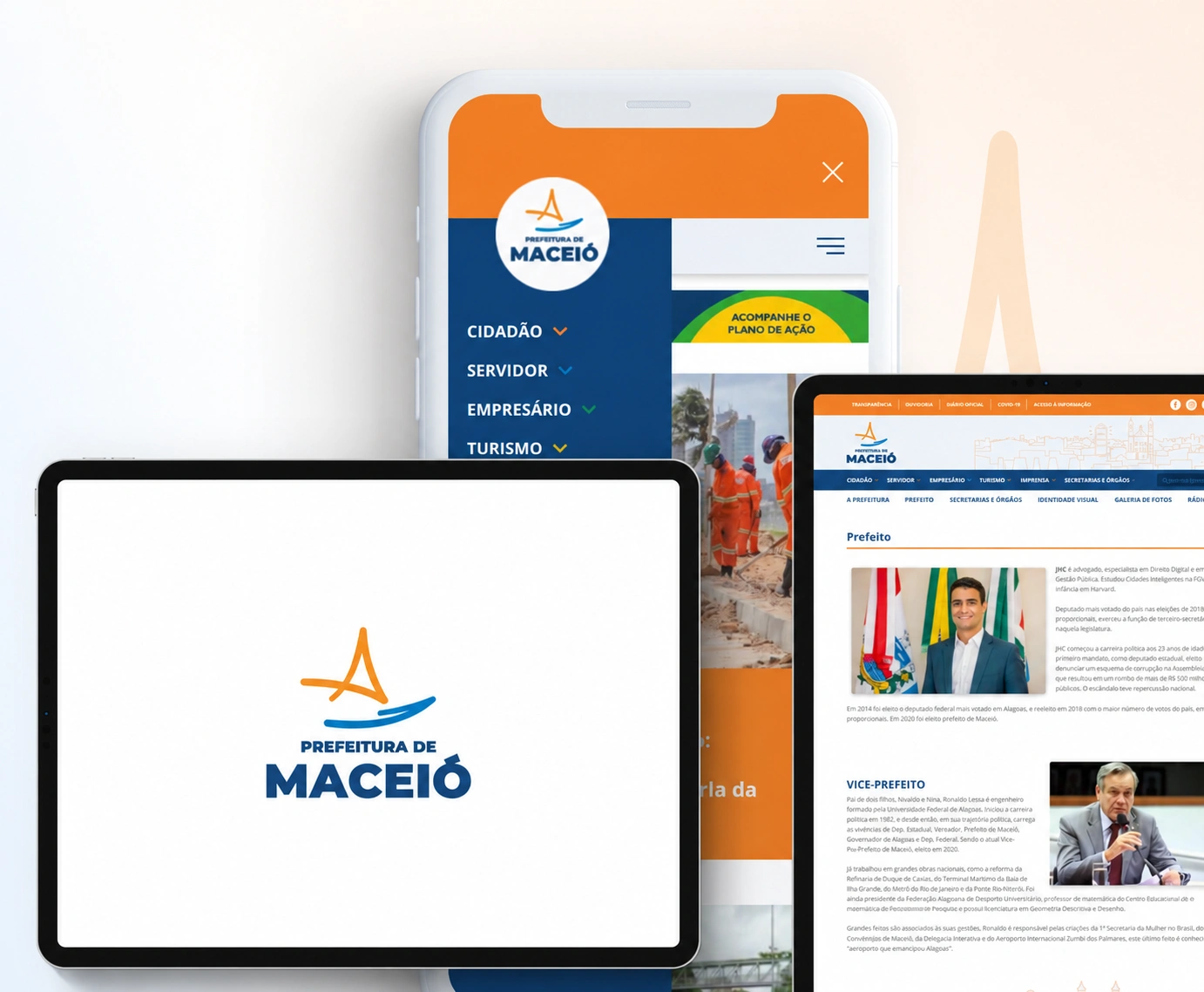 Portal da Prefeitura de Maceió desenvolvido pela 2i9